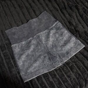 Ash Black Zenana Best Life Shorts